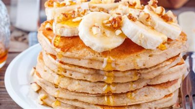 طريقة عمل بان كيك الشوفان خلال دقائق