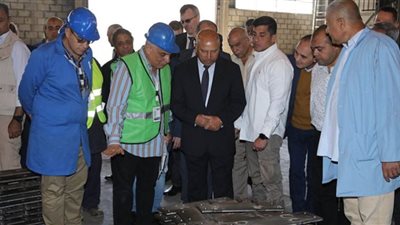 وزير النقل ووفد فويست البين النمساوية في جولة تفقدية بورش العباسية للسكك الحديدية