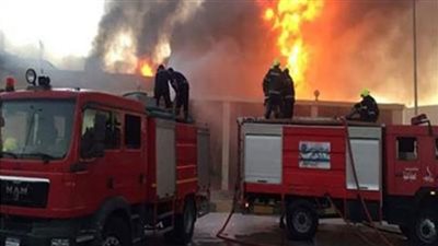 حريق شقة سكنية يتسبب في وفاة شخص في العبور