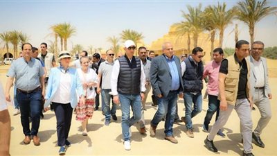 الأميرة عالية بنت الحسين تزور وادي الريان بالفيوم