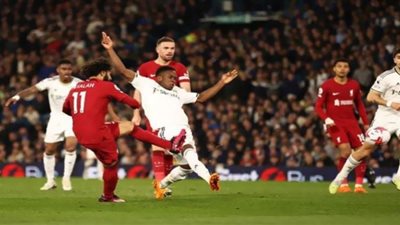 محمد صلاح ينافس على هدف الشهر في ليفربول