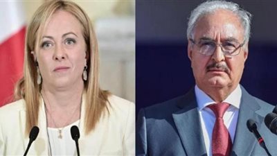 حفتر في إيطاليا للدفاع عن حقوق الليبيين