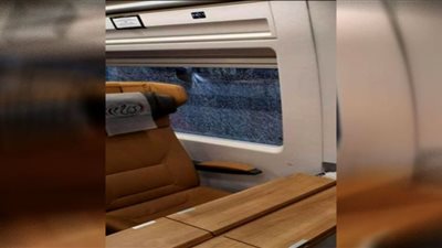 السكة الحديد تكشف أسباب كسر زجاج قطار تالجو