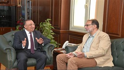 رئيس سلامة الغذاء يبحث مع محافظ الإسكندرية التعاون المشترك