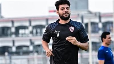 مصطفى شلبي يخوض برنامج تأهيلي بمران الزمالك