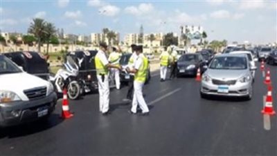  24 مخالفة مرورية  خلال يوم واحد