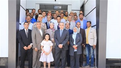 محافظ سوهاج يفتتح المجمع الإداري للخدمات العامة بحي شرق |صور