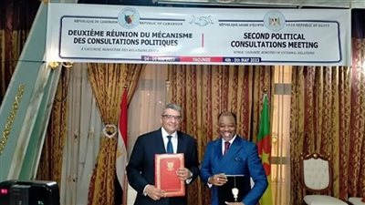 اختتام أعمال الجولة الثانية من المشاورات السياسية بين مصر والكاميرون 