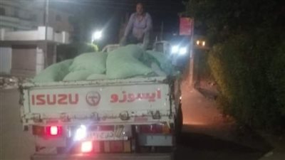 ضبط 2200 كيلو دقيق قبل تهريبه للسوق السوداء بالفيوم