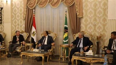 المنيا تستقبل وفد امريكي رفيع المستوى 