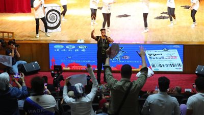 فوز طلاب آداب القاهرة في مسابقة جسر اللغة الصينية