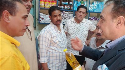 حملة تموينية على المخابز في ملوى بالمنيا