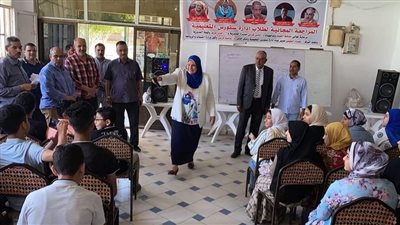 رئيس مدينة سنورس يتفقد امتحانات النقل ومراجعات الشهادة الإعدادية