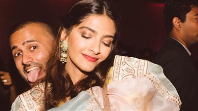 سونام كابور فى عيد زواجها الخامس.. أشكر حظي لأنك شريكي