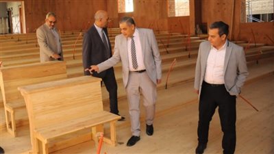 مبانى المدرجات والاختبارات بجامعة كفر الشيخ هدفها الارتقاء بالمستوى التعليمي