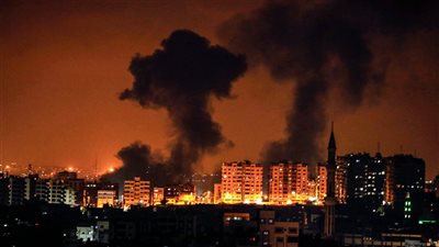 استشهاد شابين فلسطينيين جراء قصف الاحتلال الإسرائيلي على قطاع غزة
