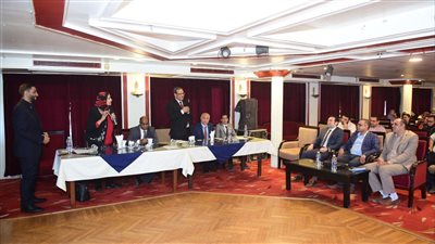 إفتتاح فعاليات مؤتمر التعليم الطبي المستمر الأول لأمراض القلب بجامعة سوهاج 