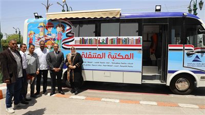 إطلاق المكتبة المتنقلة الجديدة بقرى المنيا