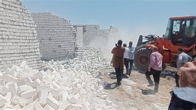 إزالة 20 حالة تعدِِ على أراضي الدولة بديرمواس  