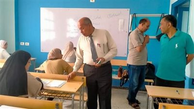 إنتظام إمتحانات النقل للأعدادي والثانوي بمحافظة البحيرة