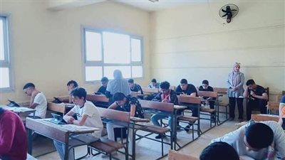انتهاء امتحانات التيرم الثاني للصفين الرابع والخامس الابتدائي بمدارس نجع حمادى