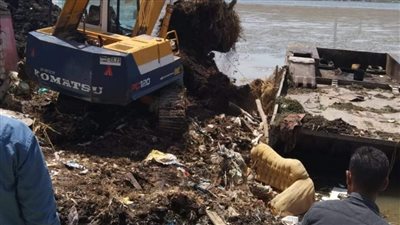 إزالة 9 حالات تعدٍ على أملاك الدولة بدمياط 