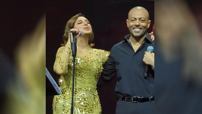 أنغام وتامر عاشور يشعلان حفلًا غنائيًا في 