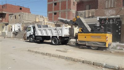 حملات لإزالة مخالفات البناء والإشغالات في 4 مدن