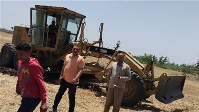 إزالة 57 حالة تعدٍ على الأراضي الزراعية بالشرقية