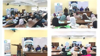 ندوة توعوية لطلاب جامعة الزقازيق عن ترشيد المياه 