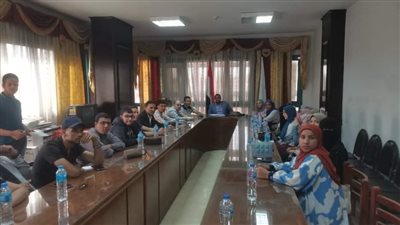 وكيل شباب سوهاج يستقبل أعضاء كيان سند شباب الصعيد