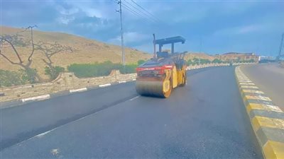  رصف الشوارع وتطوير الخدمات التجارية بمصيف بلطيم