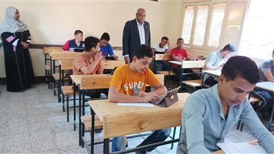  بدء امتحانات الصف السادس الإبتدائي بمدارس نجع حمادي