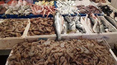 أسعار الأسماك اليوم الأحد في سوق العبور للجملة