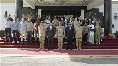الجيشان الثاني والثالث الميدانيان ينظمان عددًا من الفعاليات لخدمة المجتمع المدنى بسيناء