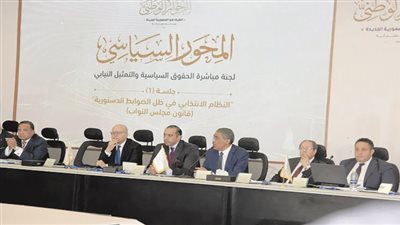 انطلاق أولى جلسات الحوار الوطنى النقاشية ضمن المحور السياسى