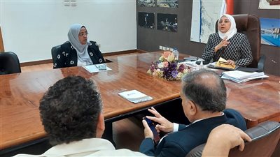 نائب محافظ القاهرة تتابع تطوير المنطقة الصناعية فى 