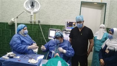 اجراء 20 عملية جراحية للقضاء على قوائم الإنتظار بمستشفى الدلنجات  