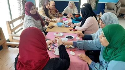 ورشة عمل لتصنيع الخردوات بمركز شباب المنيا
