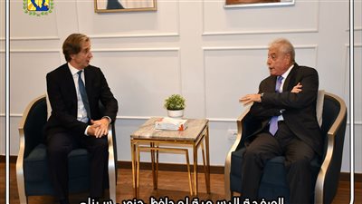 محافظ جنوب سيناء يبحث سبل دعم مشروع 