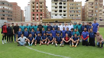 محافظ المنوفية يتفقد التدريبات الأخيرة لفريق جمهورية شبين