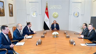 السيسي يستقبل الرئيس التنفيذي لشركة أباتشي