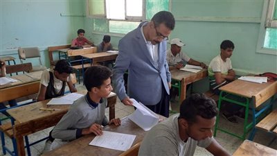 لا شكاوى من امتحانات الشهادة الإعدادية بسفاجا