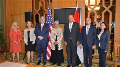 انعقاد الاجتماع الافتتاحي للمفوضية الاقتصادية بين مصر وأمريكا