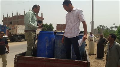 ضبط  1800 كيلو آلبان غير صالحة للاستهلاك بالمنيا 