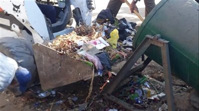 حملات ميدانية لرفع القمامة ومصادرة مكبرات الصوت بدمياط