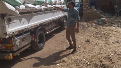 تموين الدقهلية يضبط 105 طن قمح محلي مهرب