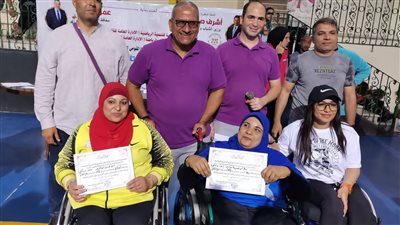 فعاليات اللقاء الرياضي الختامي “قادرون باختلاف” بالغردقة