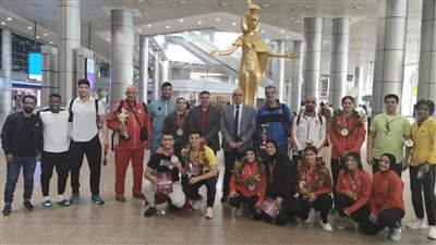 الشباب والرياضة تستقبل بعثة منتخب مصر للمصارعة الرومانية والنسائية