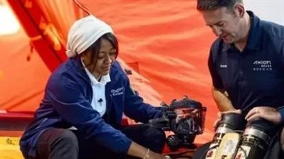 طفل سعودي يخطف الأنظار بالخطة الأخيرة لانطلاق رحلة الفضاء (فيديو)